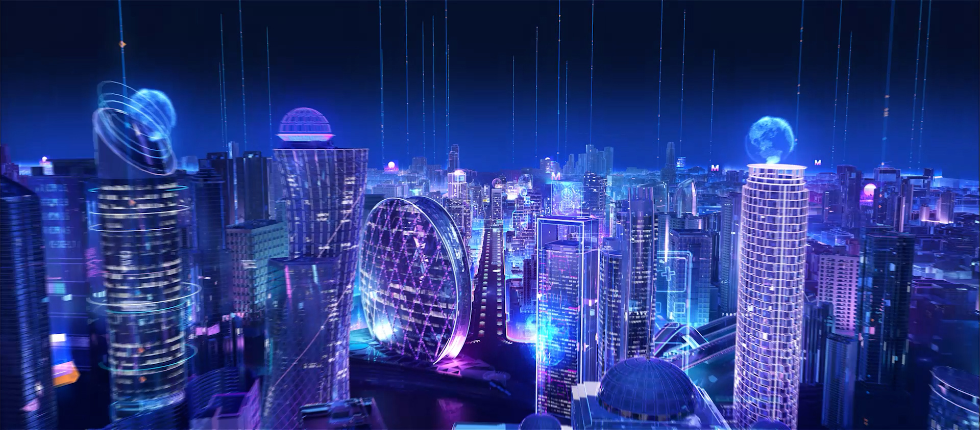 Virtual City Animation